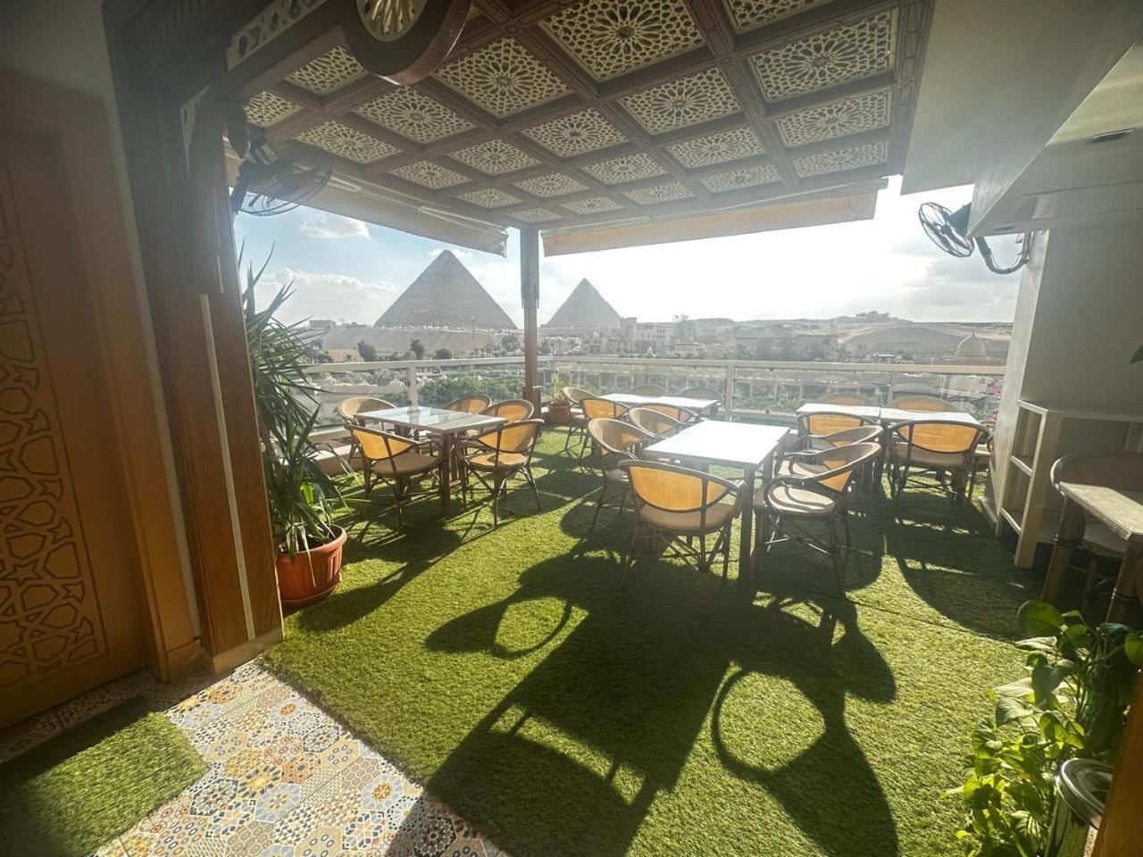 Kafret el-Gabal Doudou Pyramids View Hotel מראה חיצוני תמונה