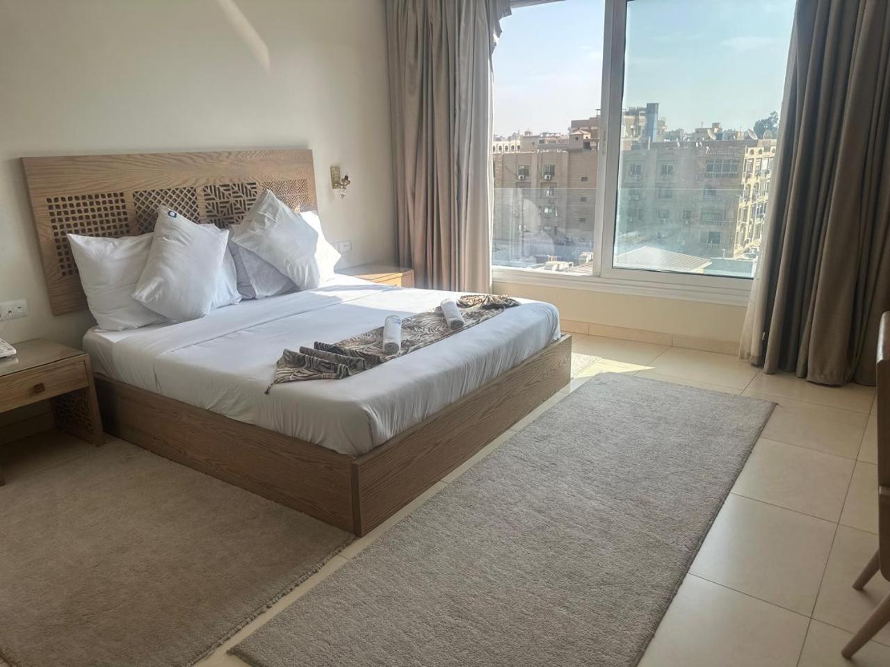 Kafret el-Gabal Doudou Pyramids View Hotel מראה חיצוני תמונה
